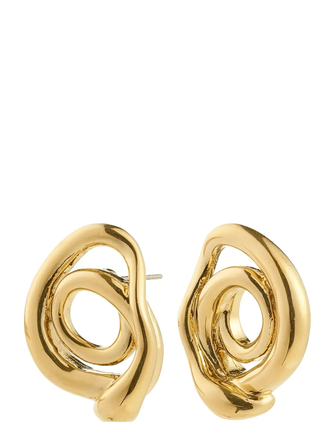 PILGRIM Unfold Ohrringe Gold-Plated Gold - One Size - Damen
