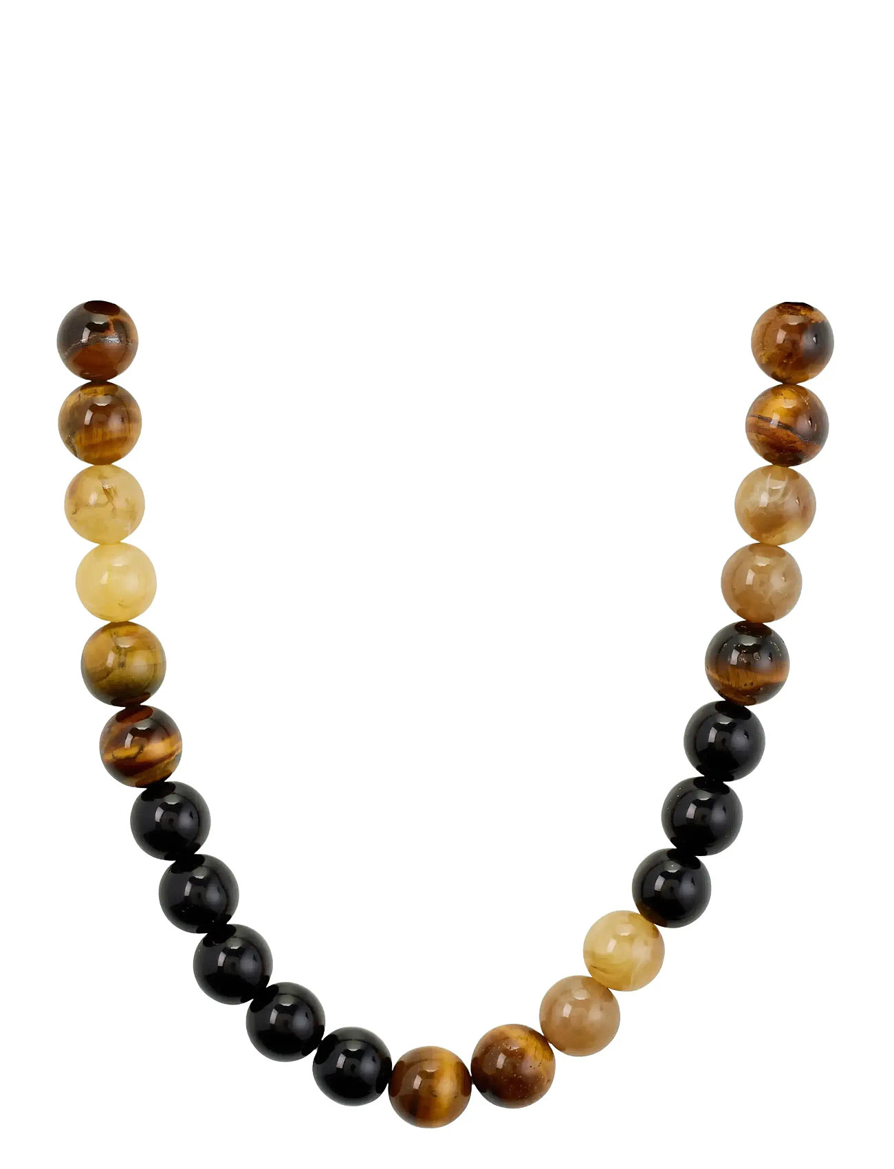 PILGRIM Unfold Kette Gold-Plated/Braun Braun - One Size - Damen