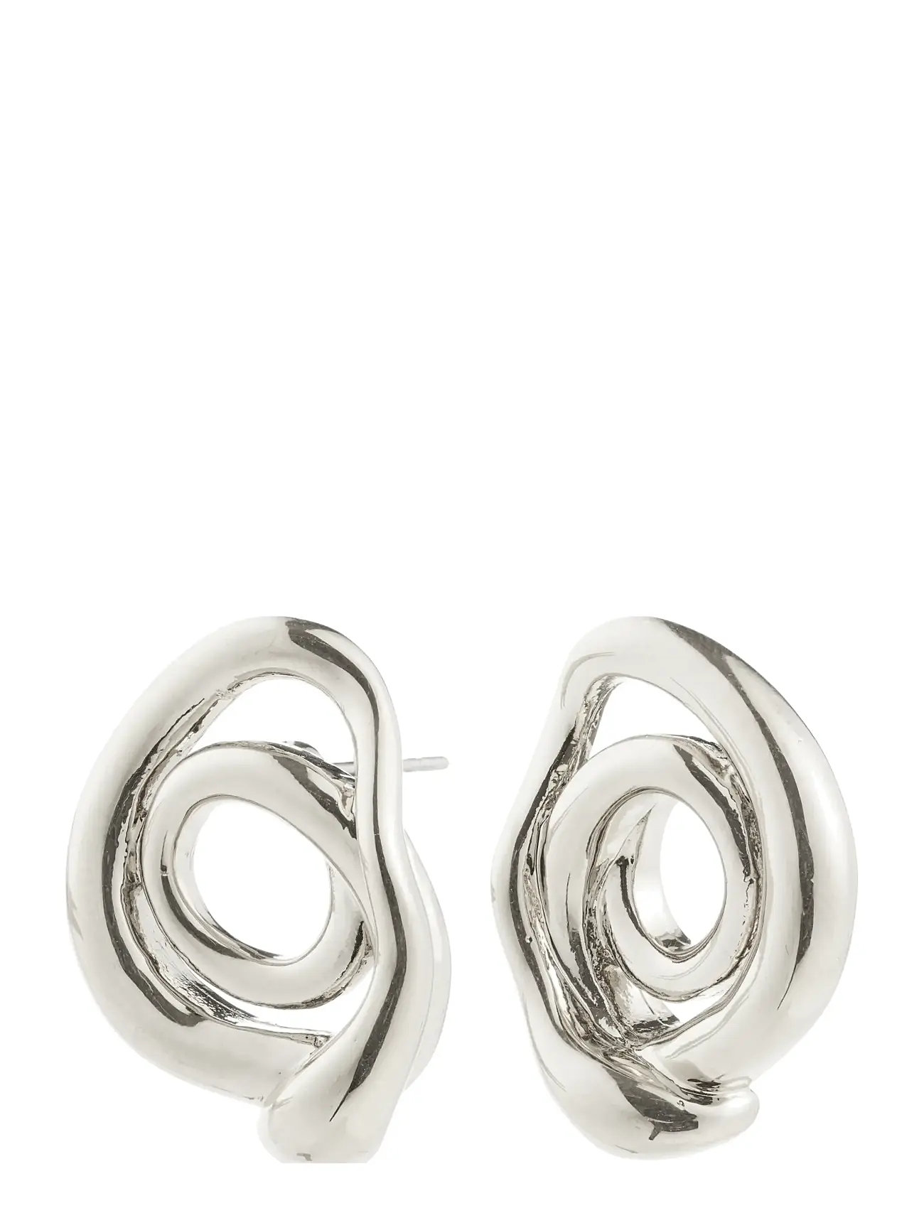 PILGRIM Unfold Ohrringe Silber-Plated Silber - One Size - Damen