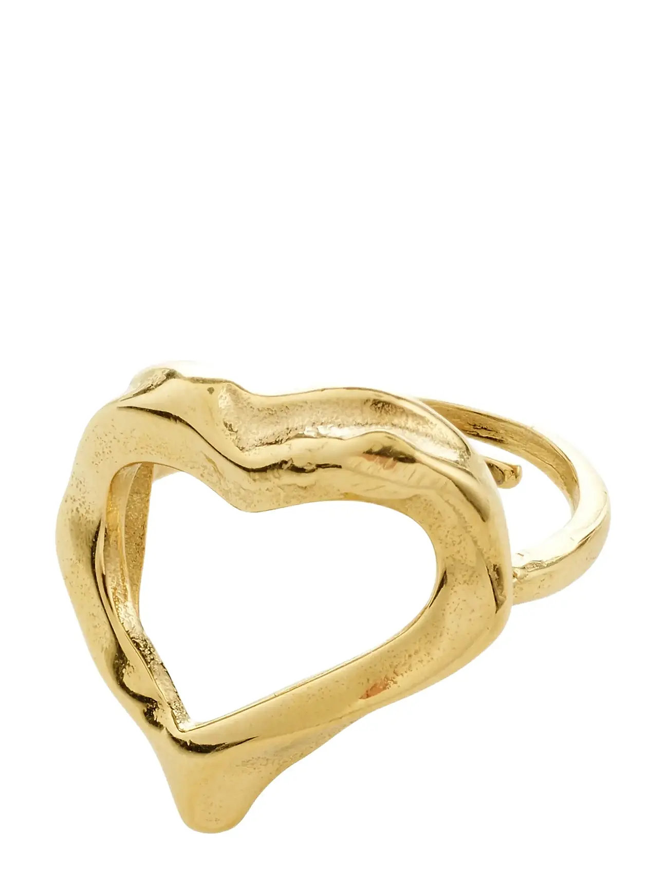 PILGRIM Iris Ring Gold-Plated Gold - One Size - Damen