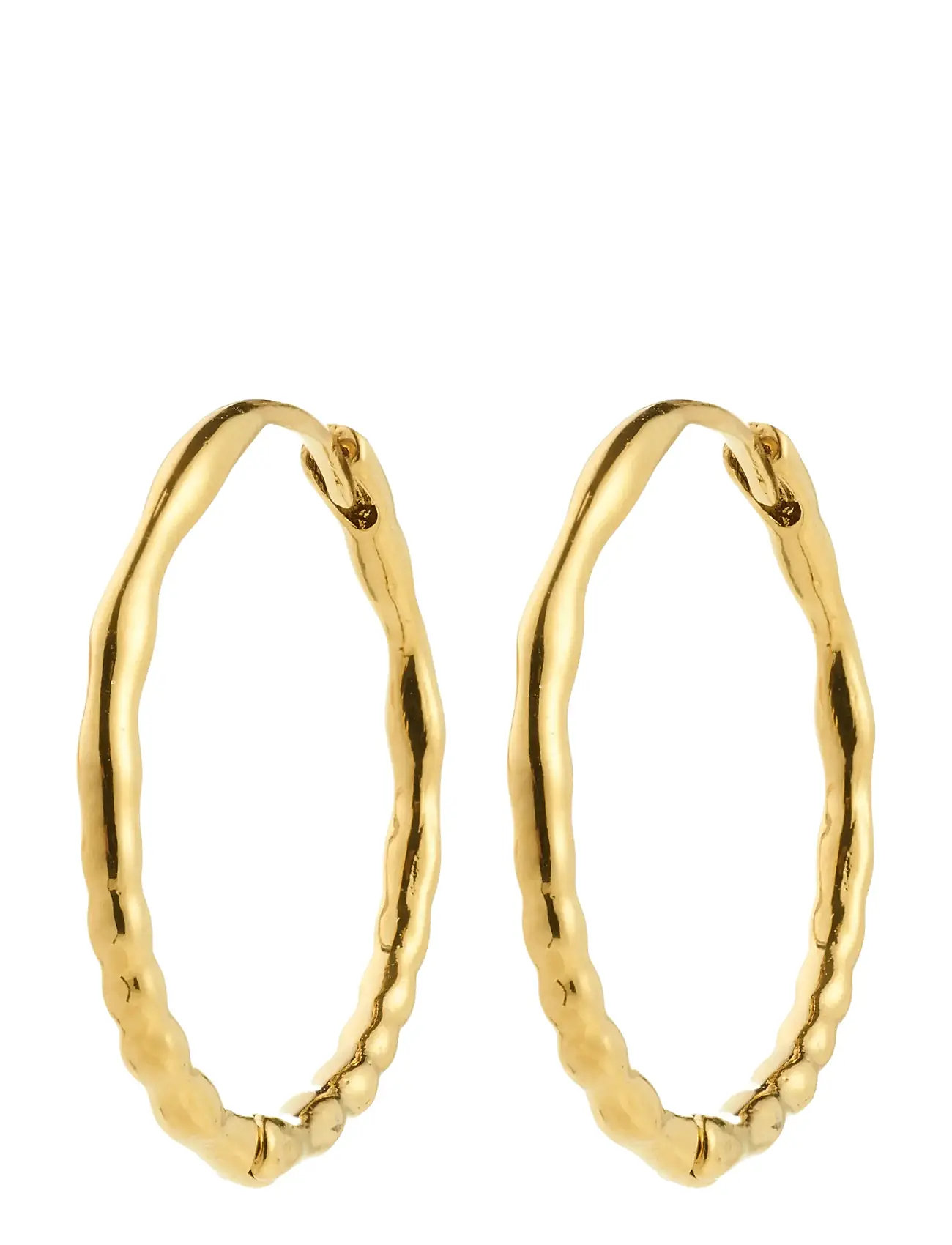 PILGRIM Between Hoops Gold-Plated Gold - One Size - Damen