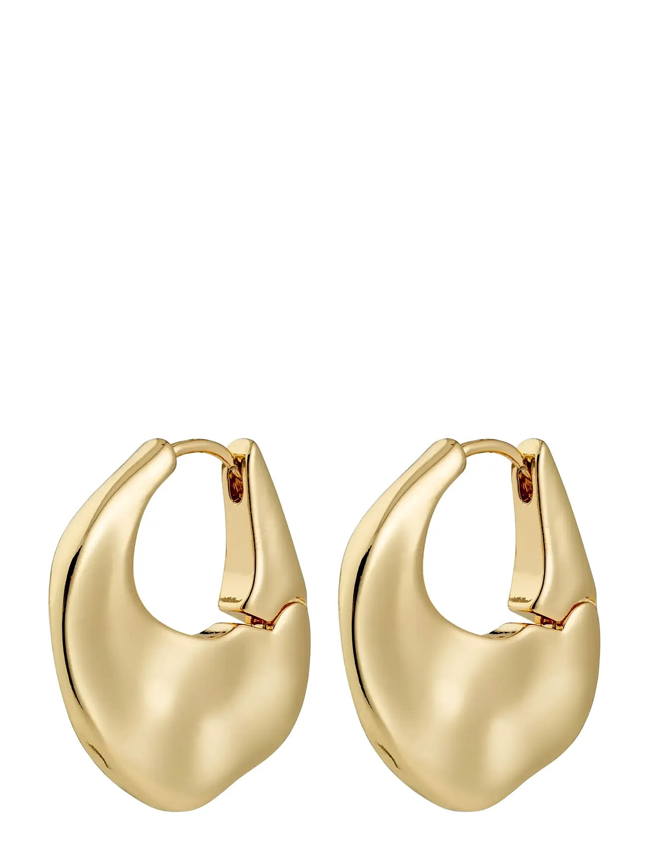 PILGRIM Sense Hoop Ohrringe Gold-Plated Gold - One Size - Damen