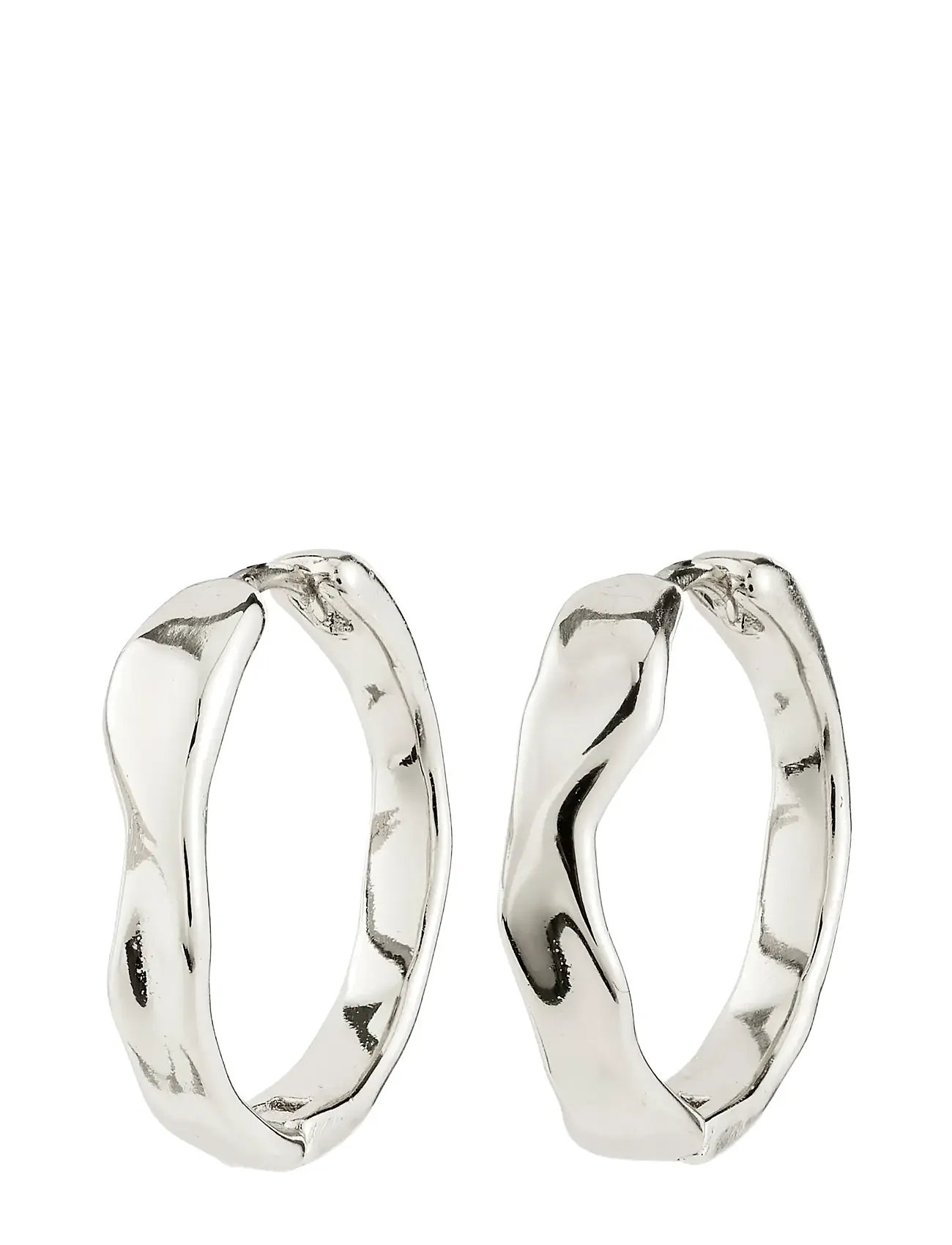 PILGRIM Ember Hoop Ohrringe Silber-Plated Silber - One Size - Damen