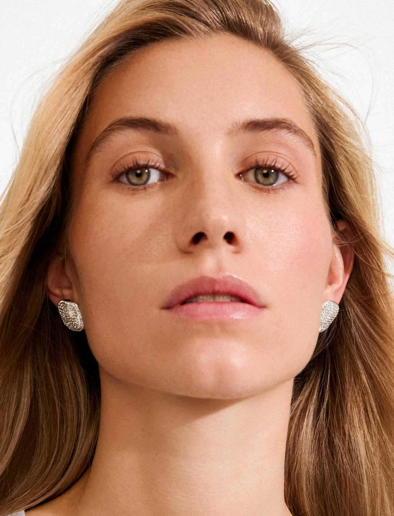 Pilgrim Ember Earrings Silver-Plated, One Size, Silver, Øreringe > Ørestikker, Dame