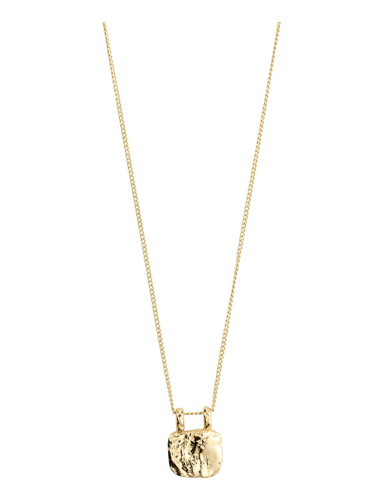 Bloom Recycled Coin Necklace Gold Pilgrim