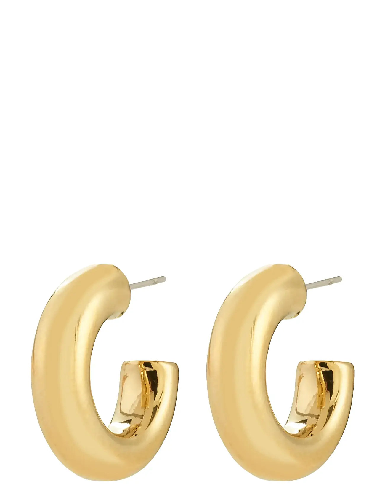 PILGRIM Phase Klein Hoops Gold-Plated Gold - One Size - Damen
