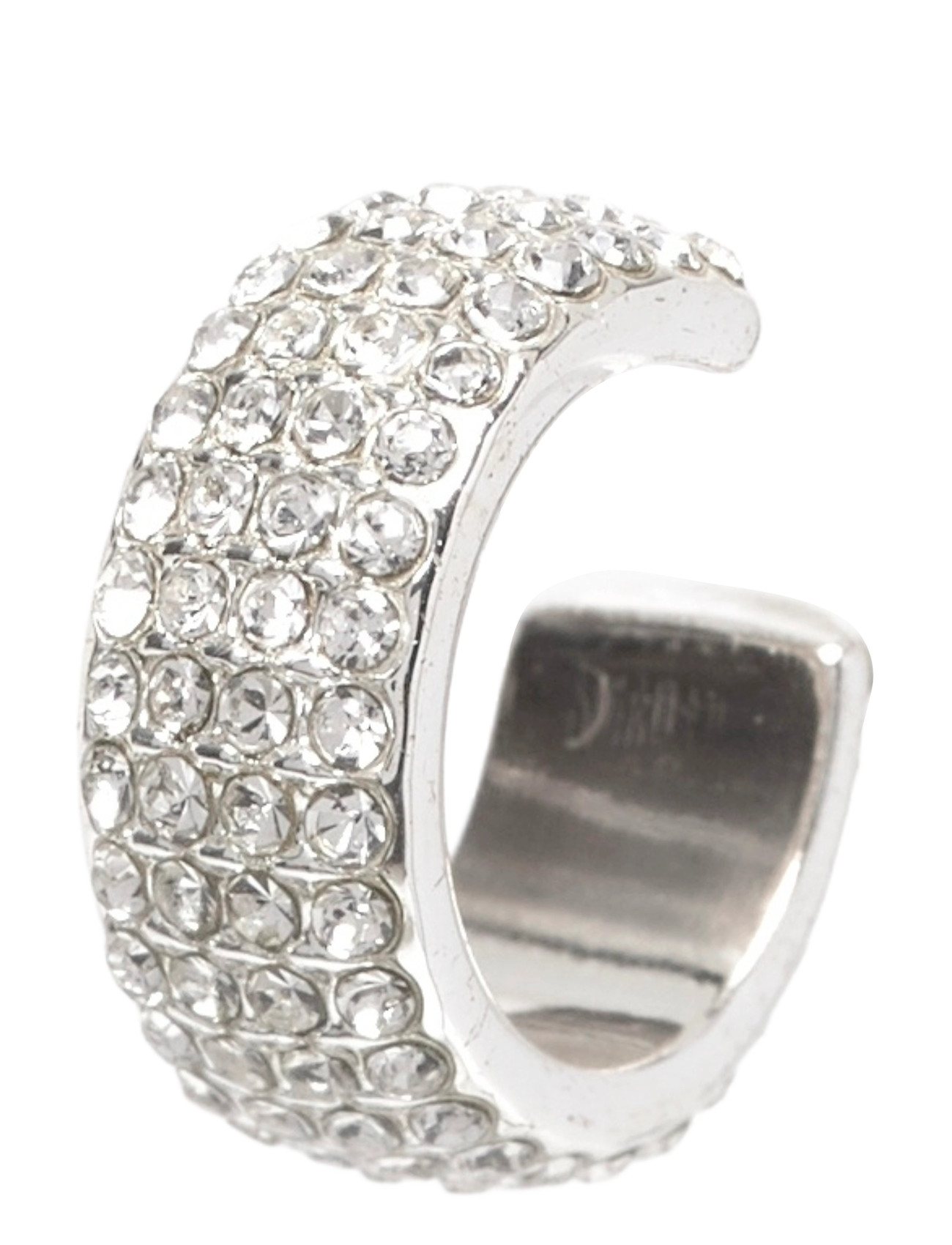 PILGRIM Matylda Crystal Cuff Ohrring Silber-Plated Silber - One Size - Damen