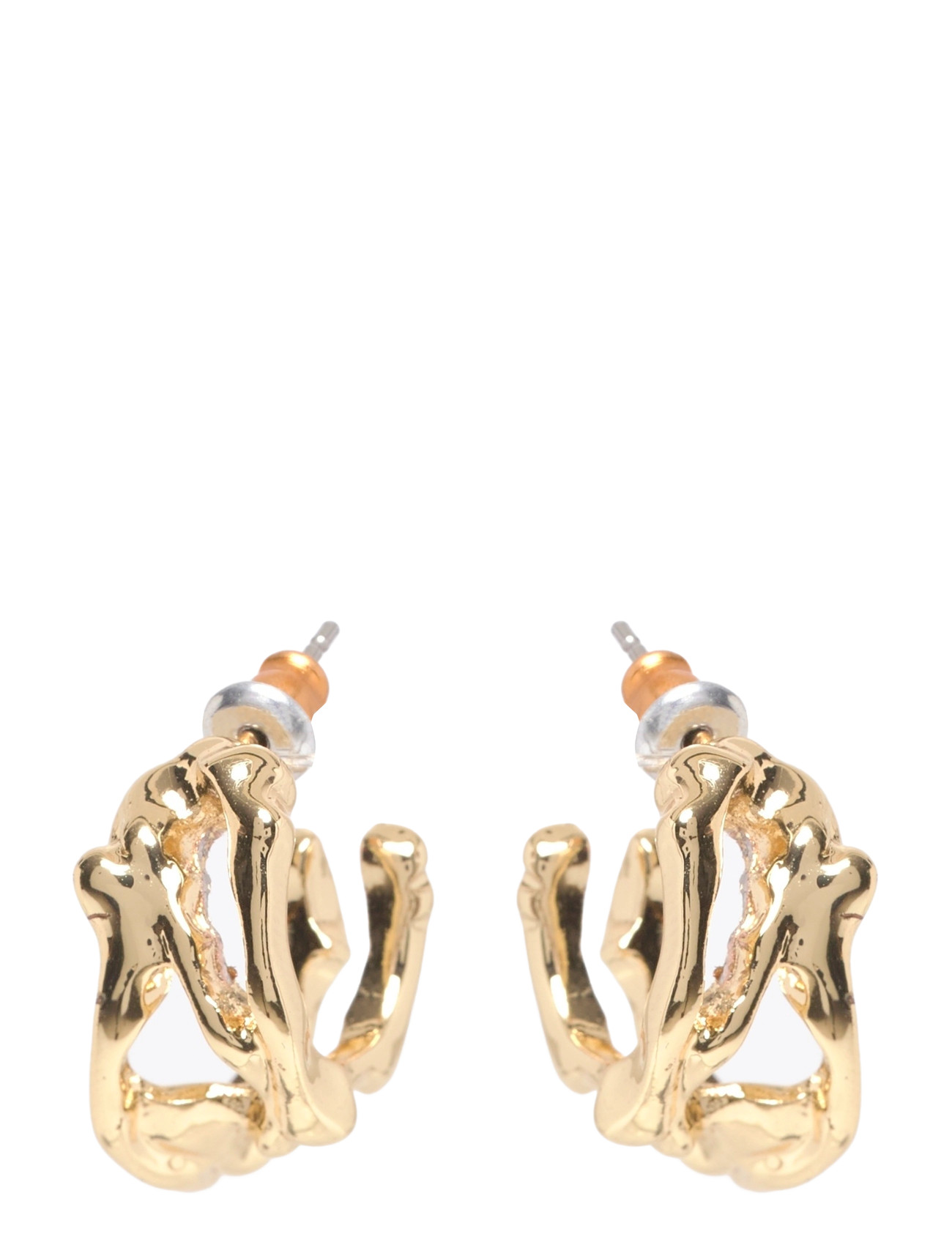 PILGRIM Fotini Hoop Ohrringe Gold-Plated Gold - One Size - Damen