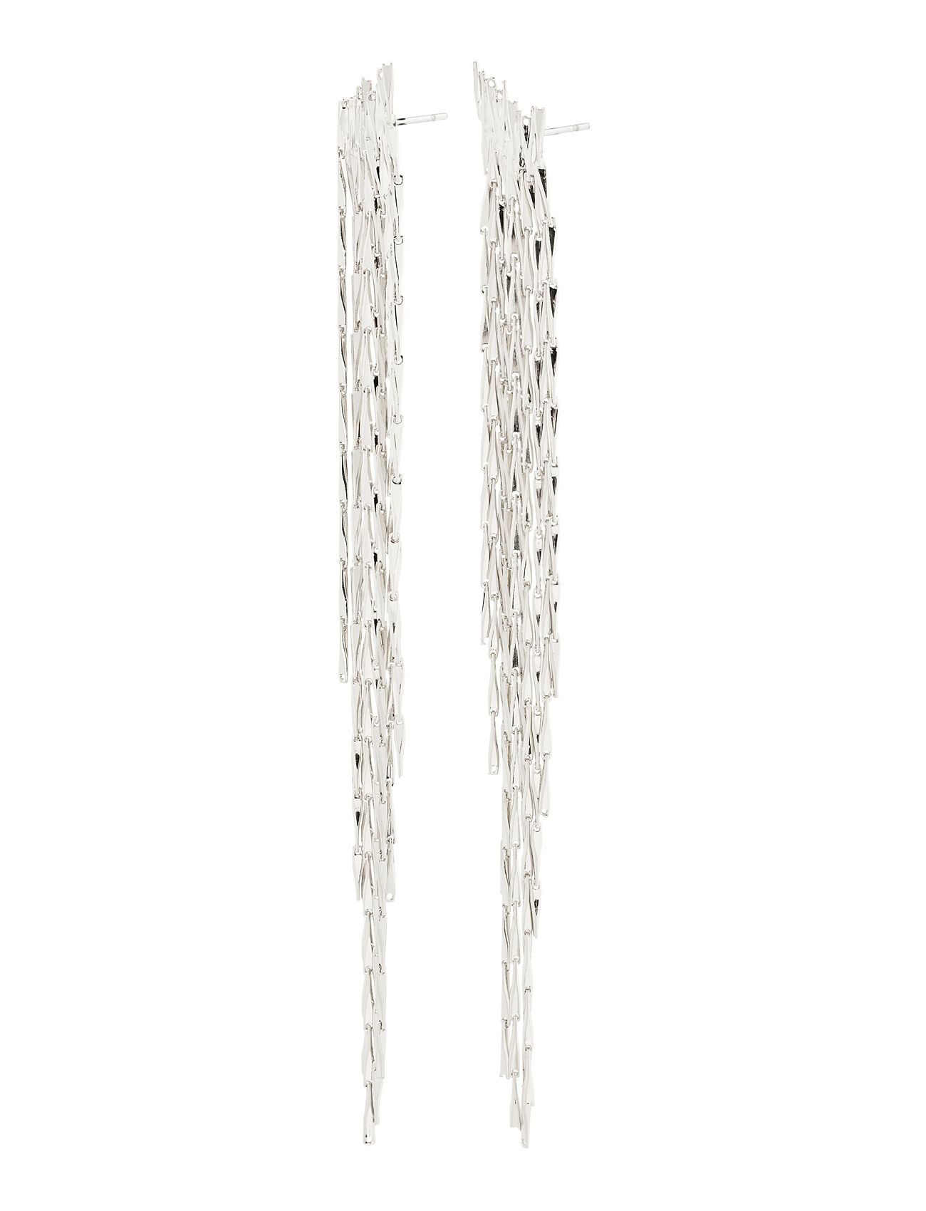 Zenobia Recycled Earrings Silver Pilgrim