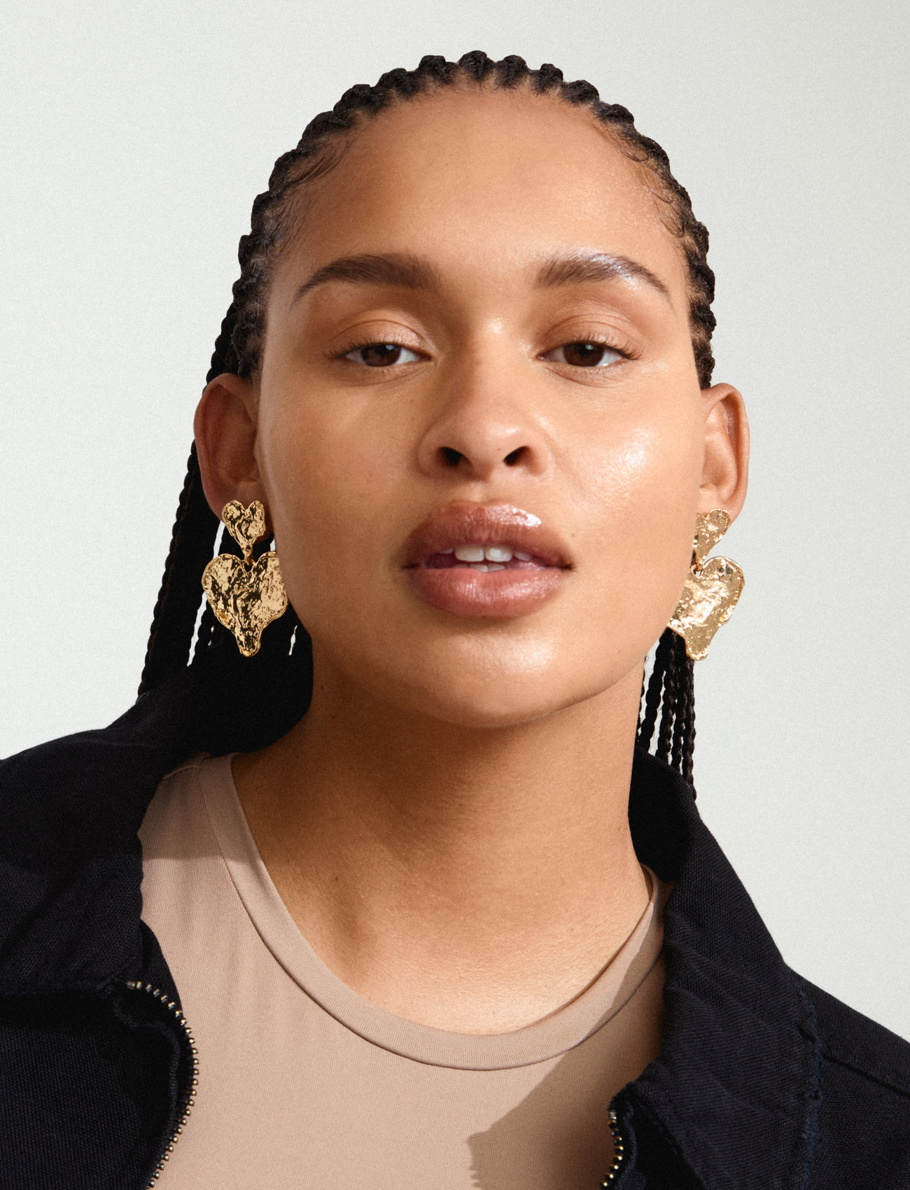 Pilgrim Ryan Earrings Gold-Plated, One Size, Gold, Øreringe > Øreringe Med Vedhæng, Dame