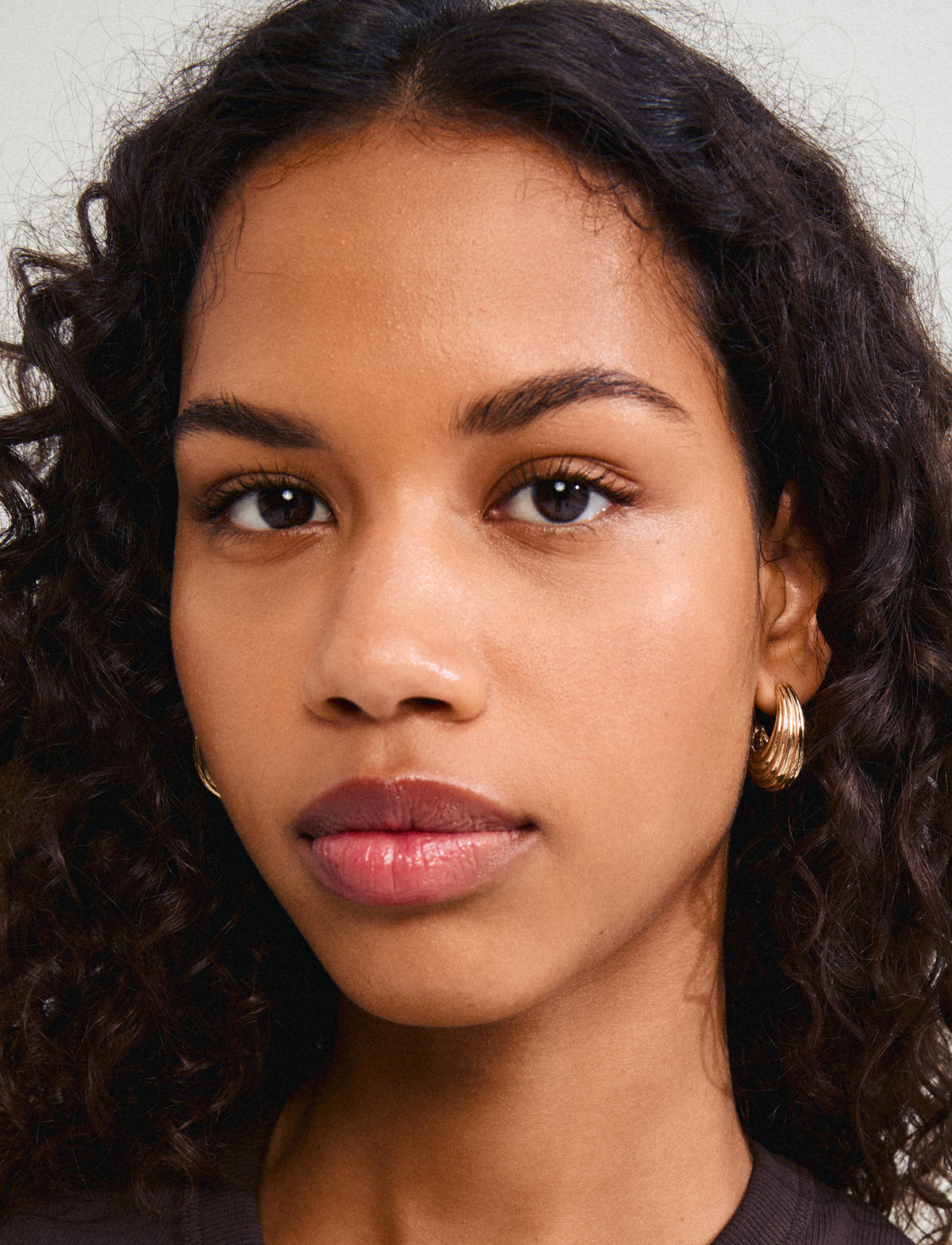 Pilgrim Asle Earrings, One Size, Gold, Øreringe > Creoler, Dame