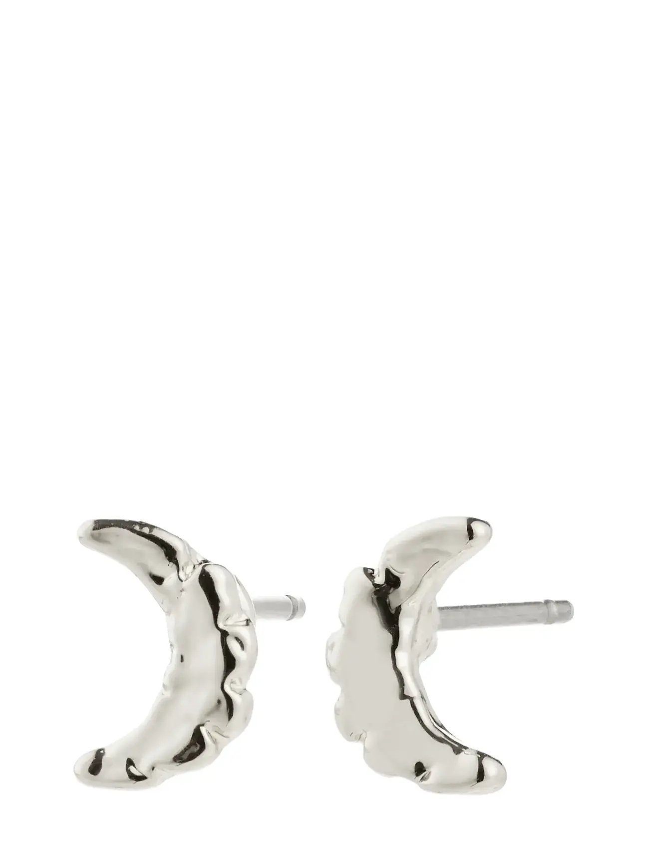 PILGRIM Between Moon Ohrringe Silber-Plated Silber - One Size - Damen