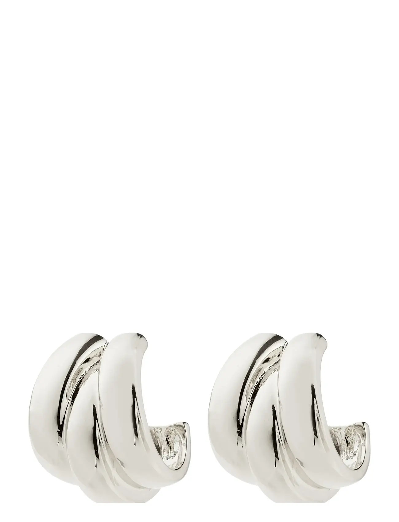 PILGRIM Damia Ohrringe Silber-Plated Silber - One Size - Damen