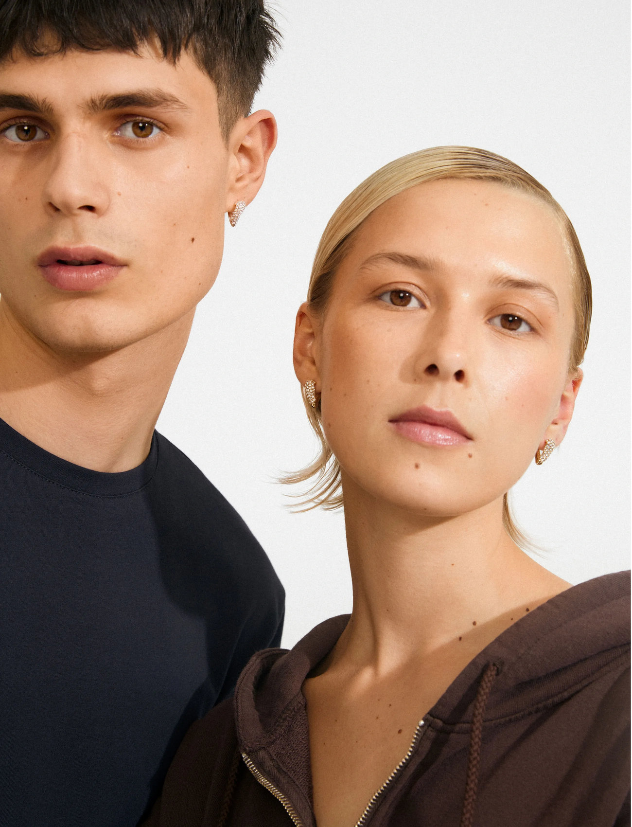 Pilgrim Soul Earrings Gold-Plated, One Size, Gold, Øreringe > Creoler, Dame