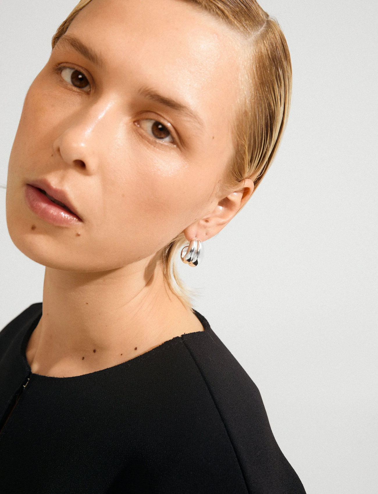 Pilgrim Miko Earrings Silver-Plated, One Size, Silver, Øreringe > Øreringe Med Vedhæng, Dame