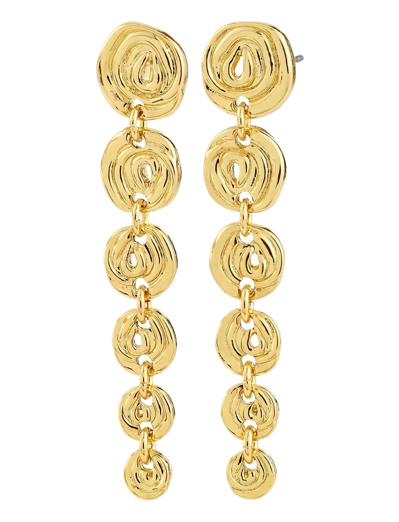 PILGRIM Air Ohrringe Gold-Plated Gold - One Size - Damen
