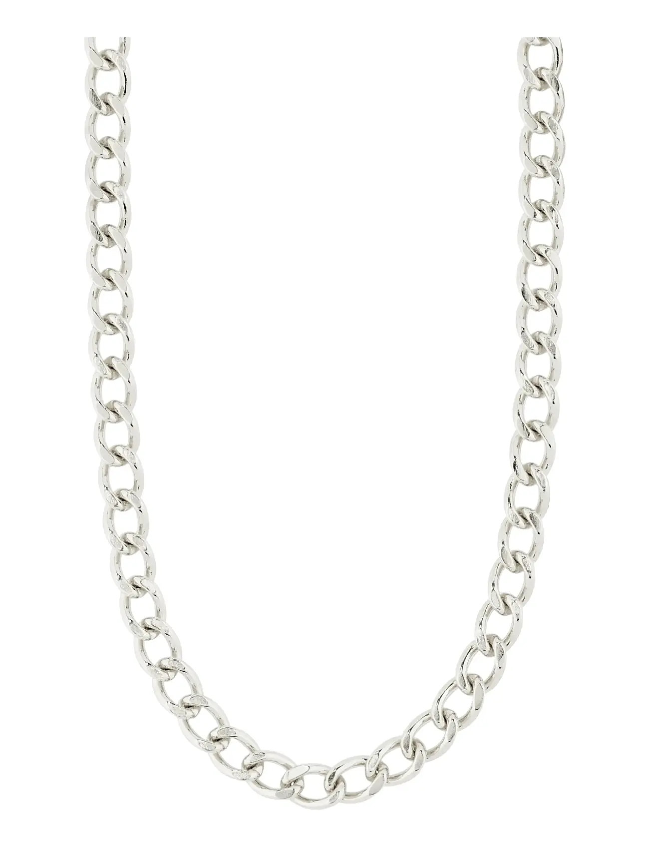 PILGRIM Charm Curb Kette Silber-Plated Silber - One Size - Damen