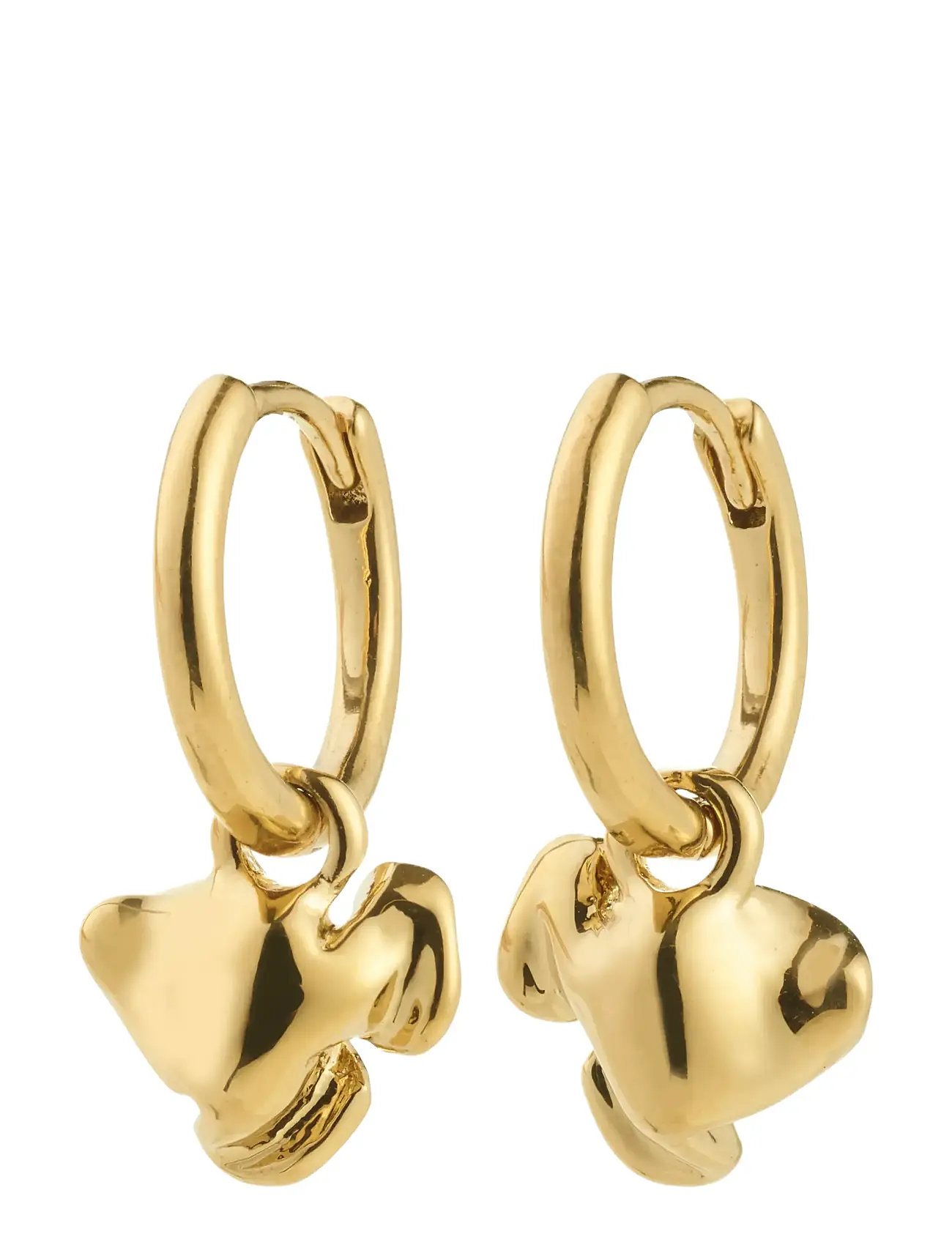 PILGRIM Luis Ohrringe Gold-Plated Gold - One Size - Damen