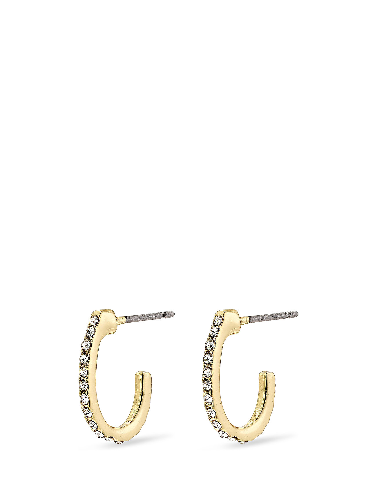 Delia Accessories Jewellery Earrings Hoops Guld Pilgrim