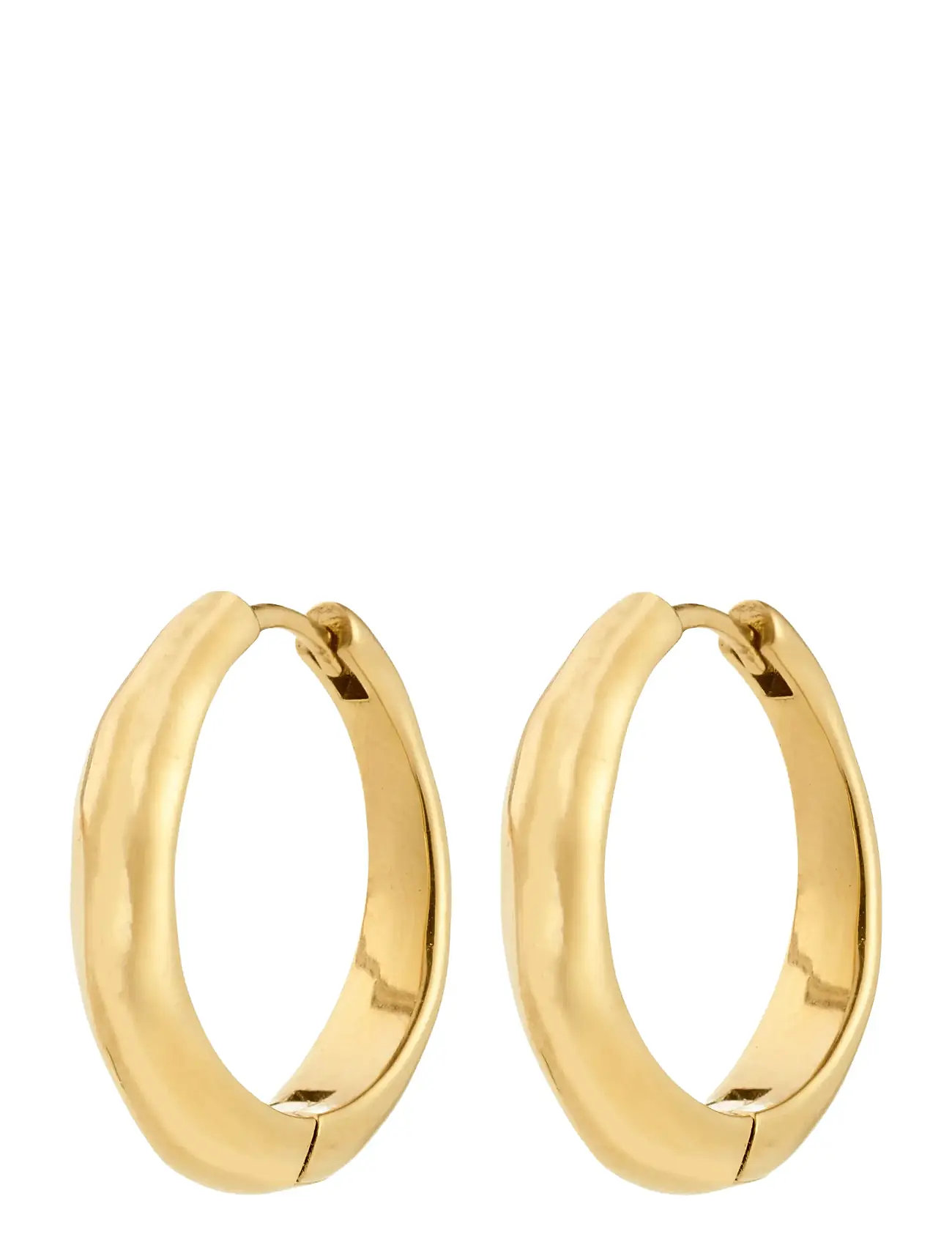 PILGRIM Harrison Hoops Gold-Plated Gold - One Size - Damen