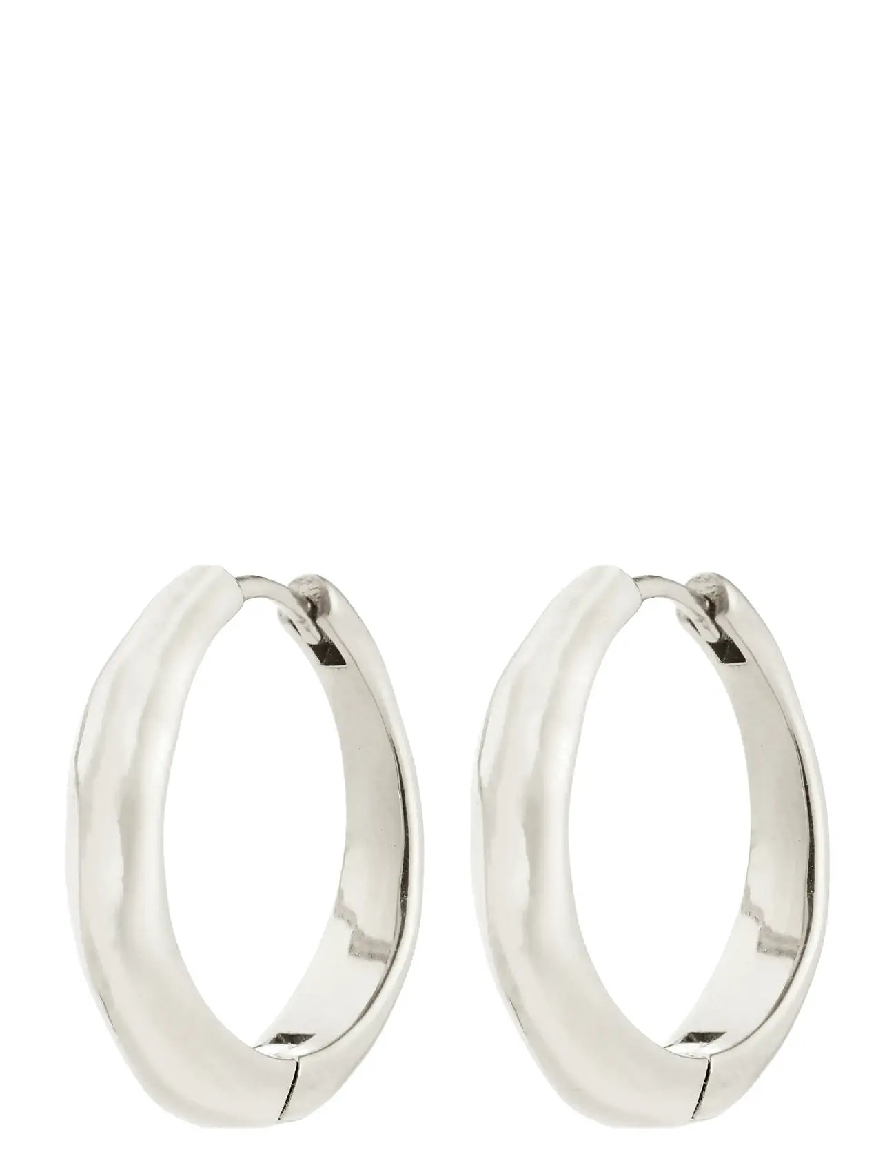 PILGRIM Harrison Hoops Silber-Plated Silber - One Size - Damen