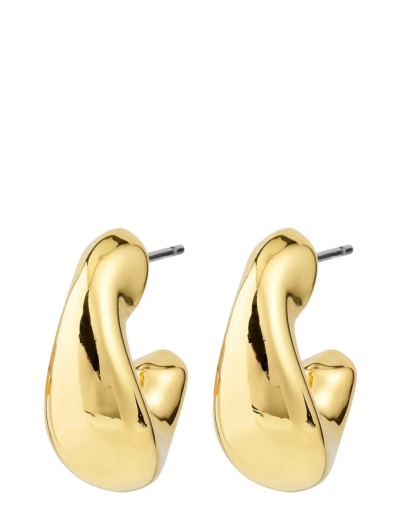 PILGRIM Jennings Hoop Ohrringe Gold-Plated Gold - One Size - Damen