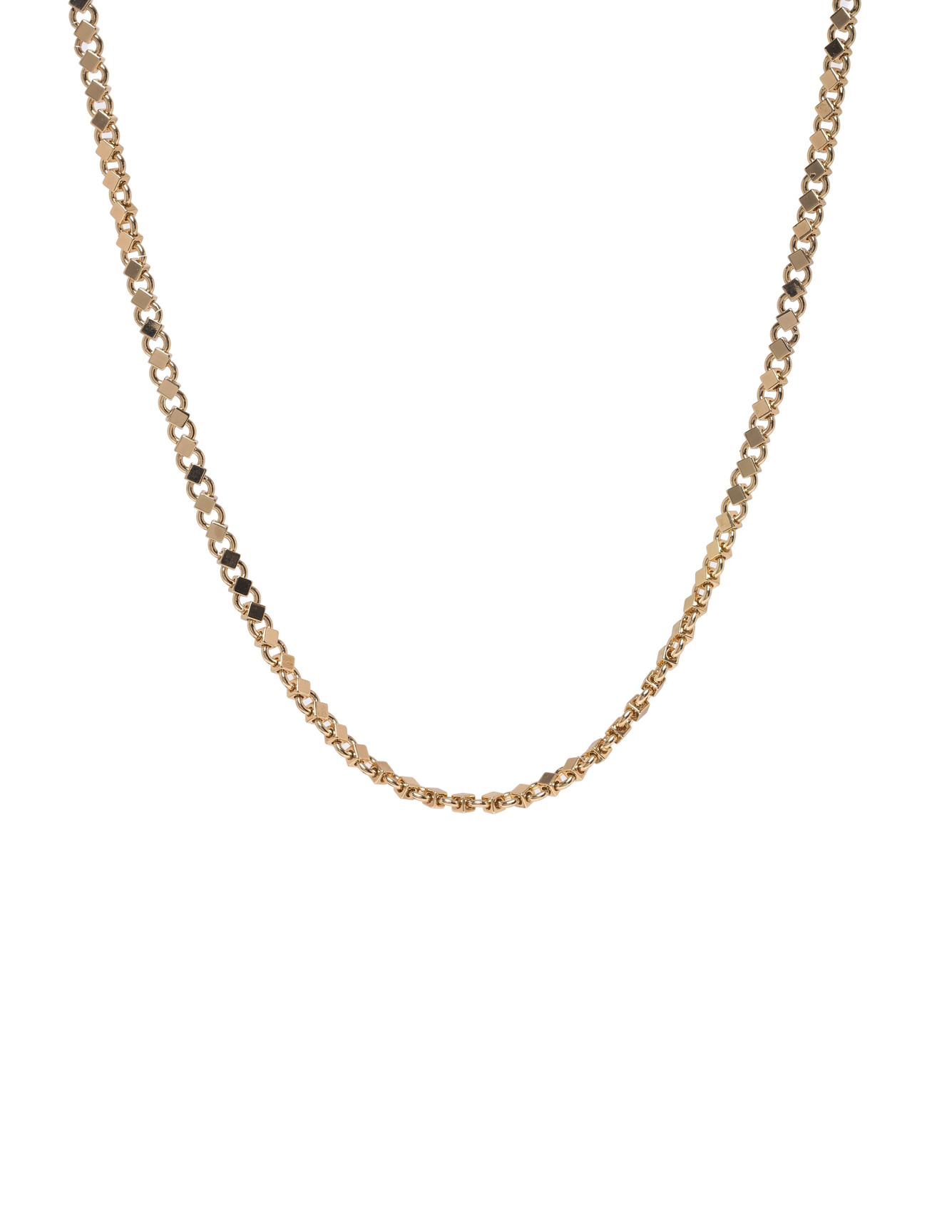 Pilgrim Desiree Necklace Gold-Plated, One Size, Gold, Halskæder > Kædehalskæder, Dame