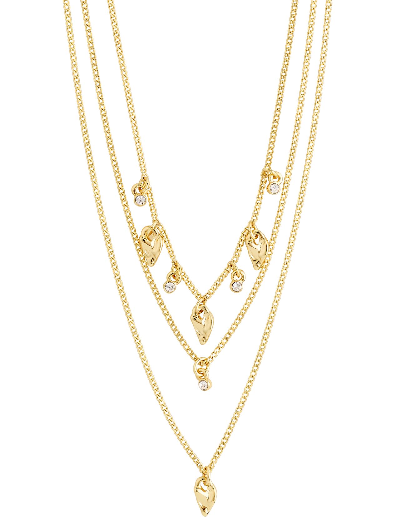 Jules Recycled Necklace Gold Pilgrim