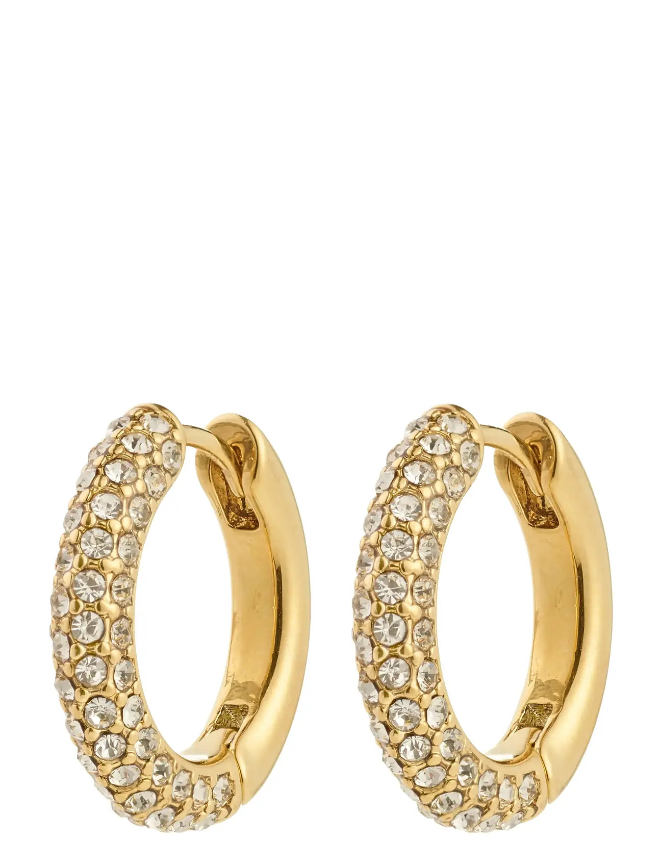 PILGRIM Tatum Medium Hoops Gold-Plated Gold - One Size - Damen