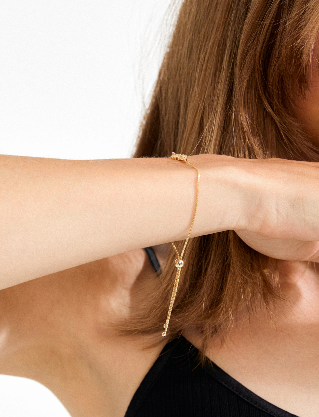 Pilgrim Dagmar Bracelet Gold-Plated, One Size, Gold, Armbånd > Kædearmbånd, Dame