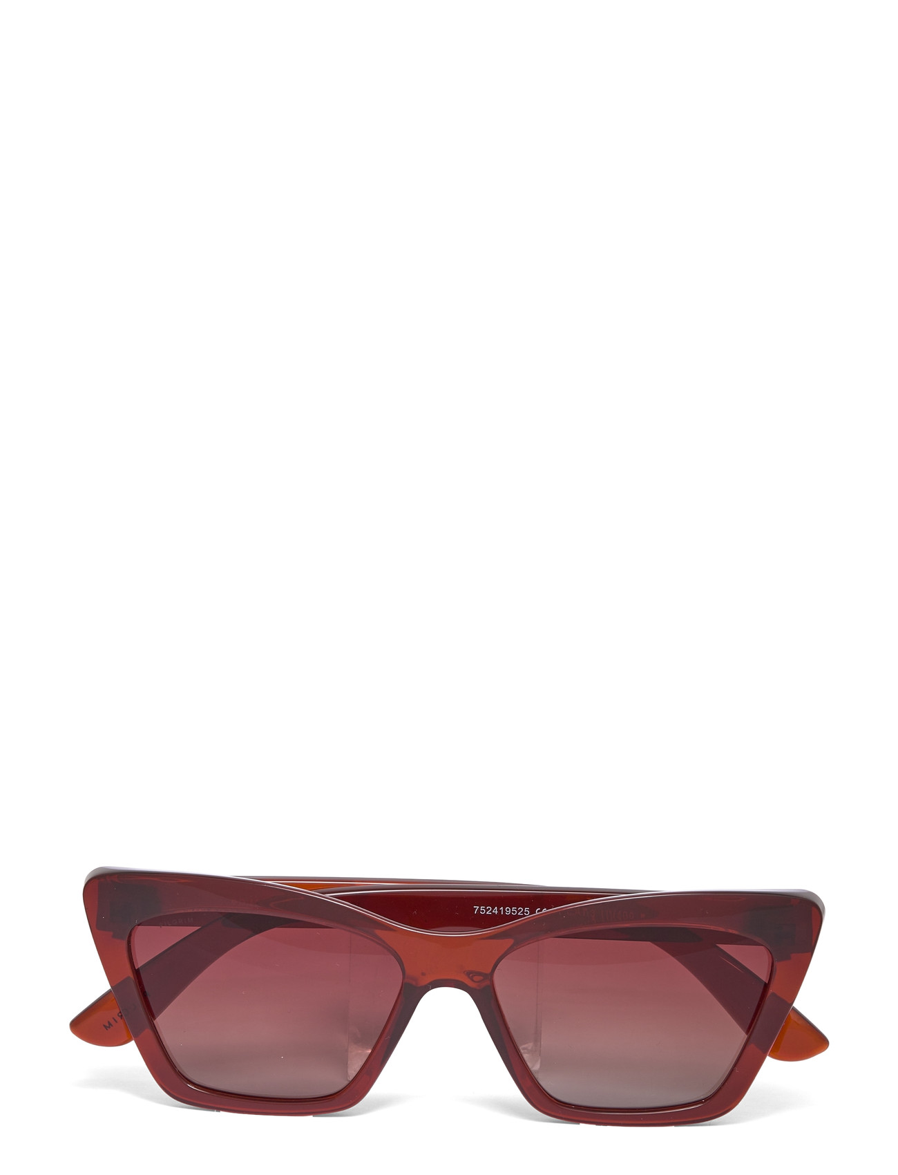 Pilgrim Dakota Angular Cat-Eye Shaped Sunglasses Brown, One Size, Brown, Solbriller > Katteøjesolbriller, Dame
