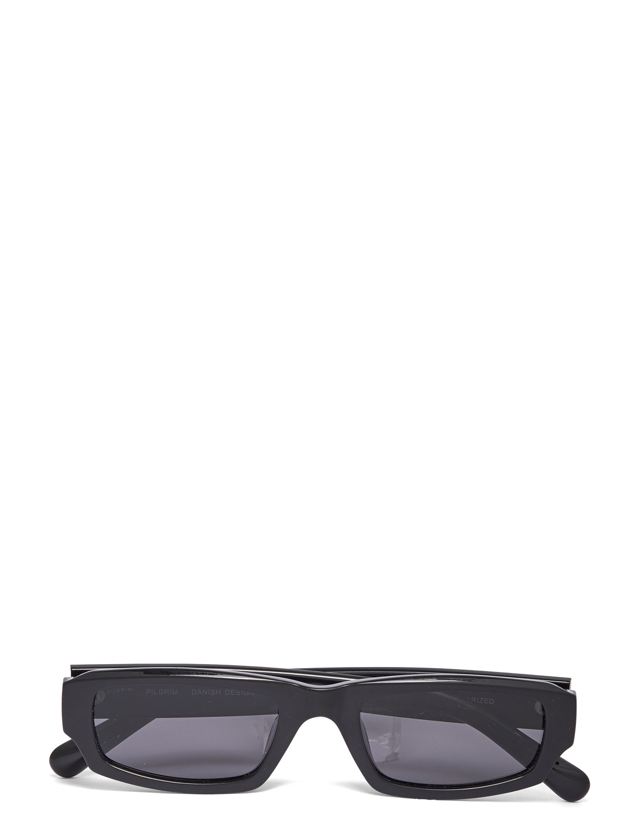 Pilgrim Alayna Sunglasses Black, One Size, Black, Solbriller > Wayfarer-Solbriller Med D-Stel, Dame