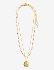 Pilgrim - Necklace Clarity Gold Plated - gold plated - 0