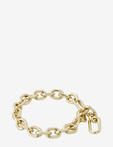 EUPHORIC cable chain bracelet gold-plated - käeketid - gold plated
