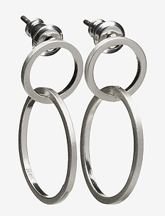 Pilgrim Delicate Earring - hängande örhängen - silver plated