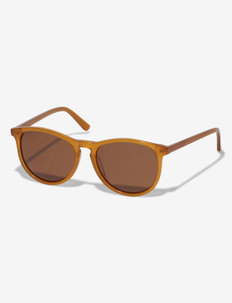 SAHARA classic sunglasses light brown - round frame - brown