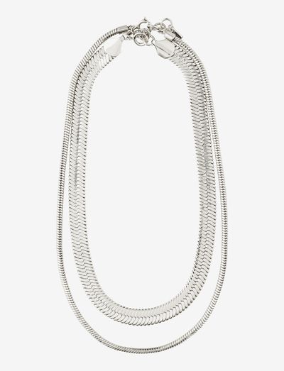 Necklace Reconnect Silver Plated - statement-halskæder - silver plated