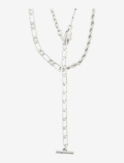 HAPPY multi purpose chain silver-plated - chain necklaces - silver plated