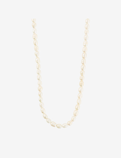 JOLA freshwaterpearl necklace silver-plated - pearl necklaces - silver plated