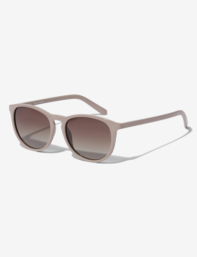 CAMILLA recycled light frame sunglasses nude - rund ramme - nude