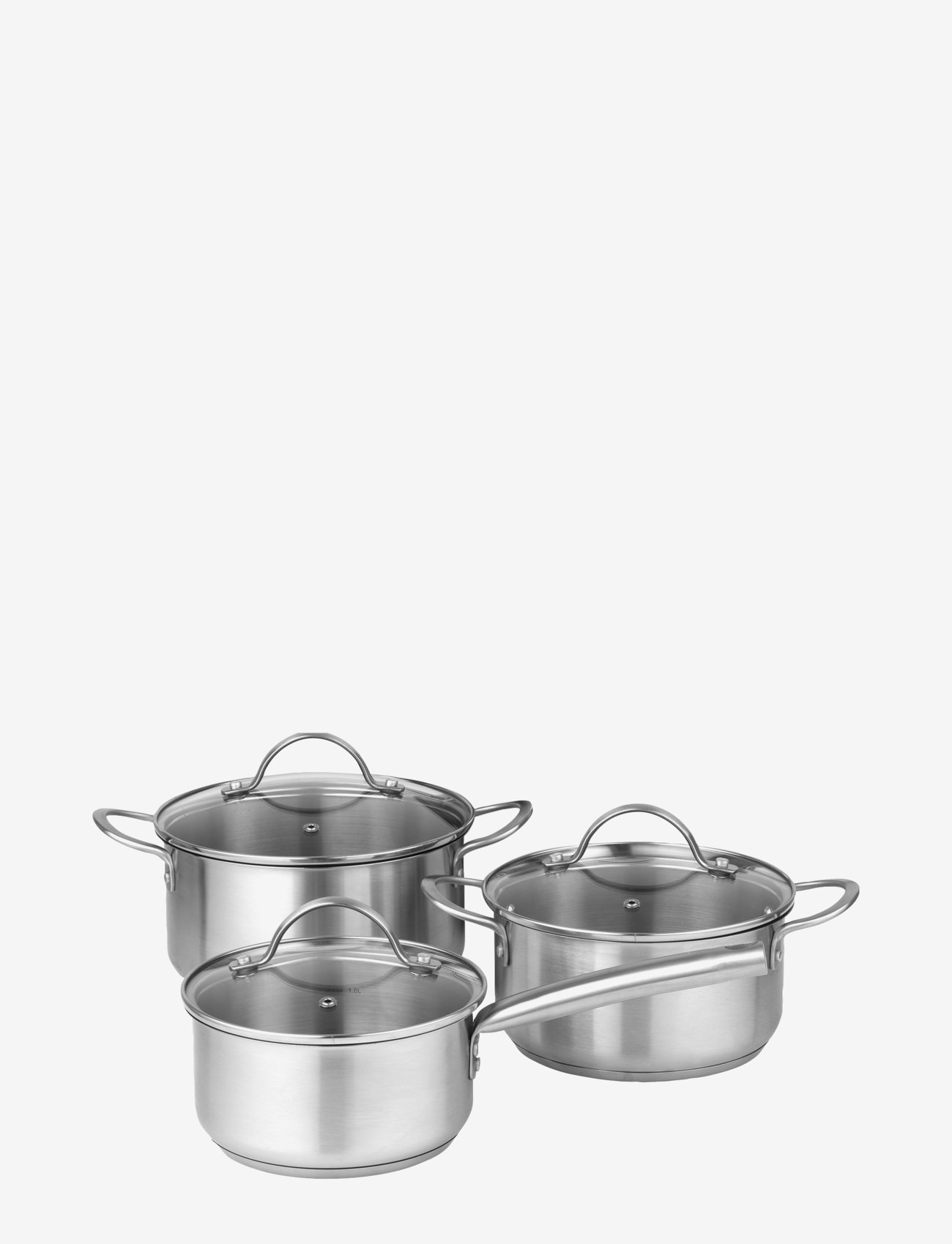 Pillivuyt Gourmet Cookware Set With Glass Lid Loire Saucepan sets