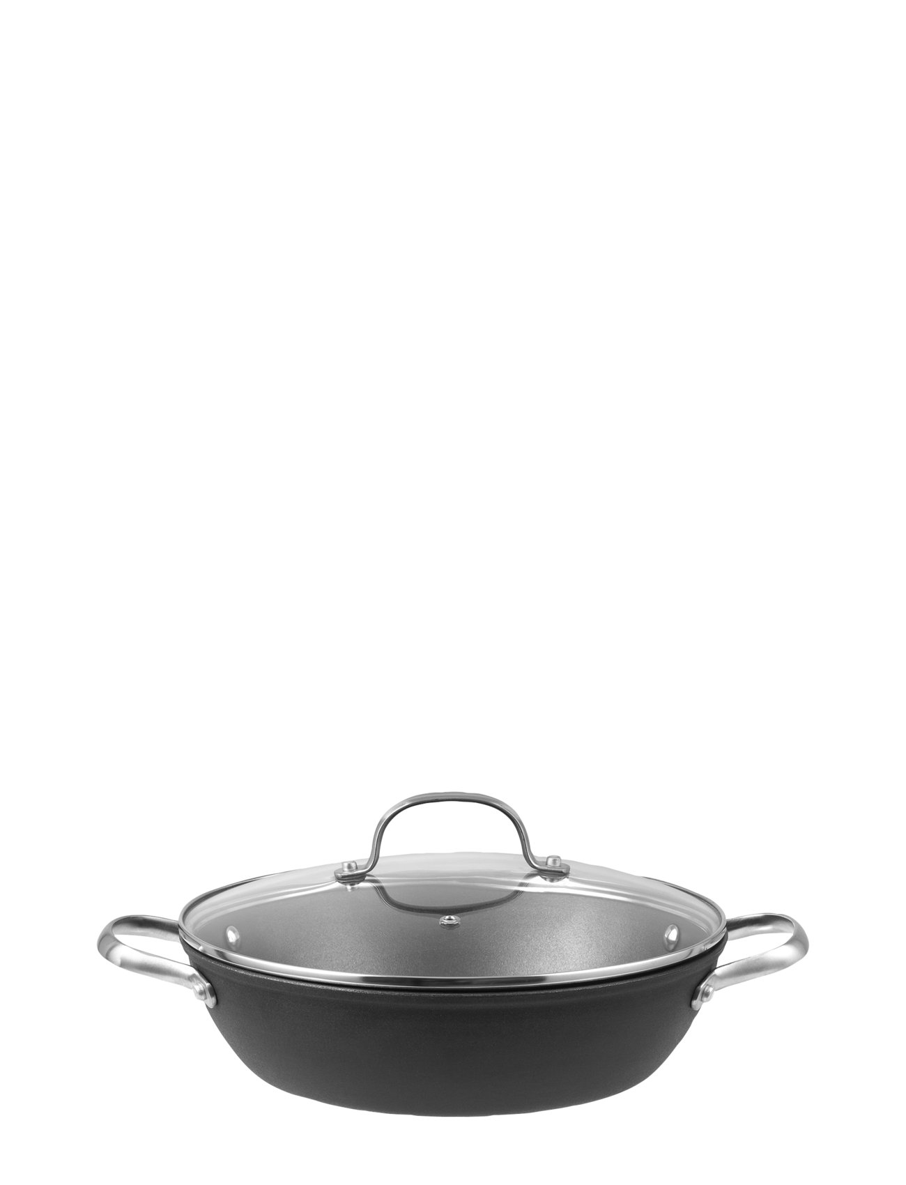 Gryde Med Låg Garonne Home Kitchen Pots & Pans Casserole Dishes Black Pillivuyt Gourmet