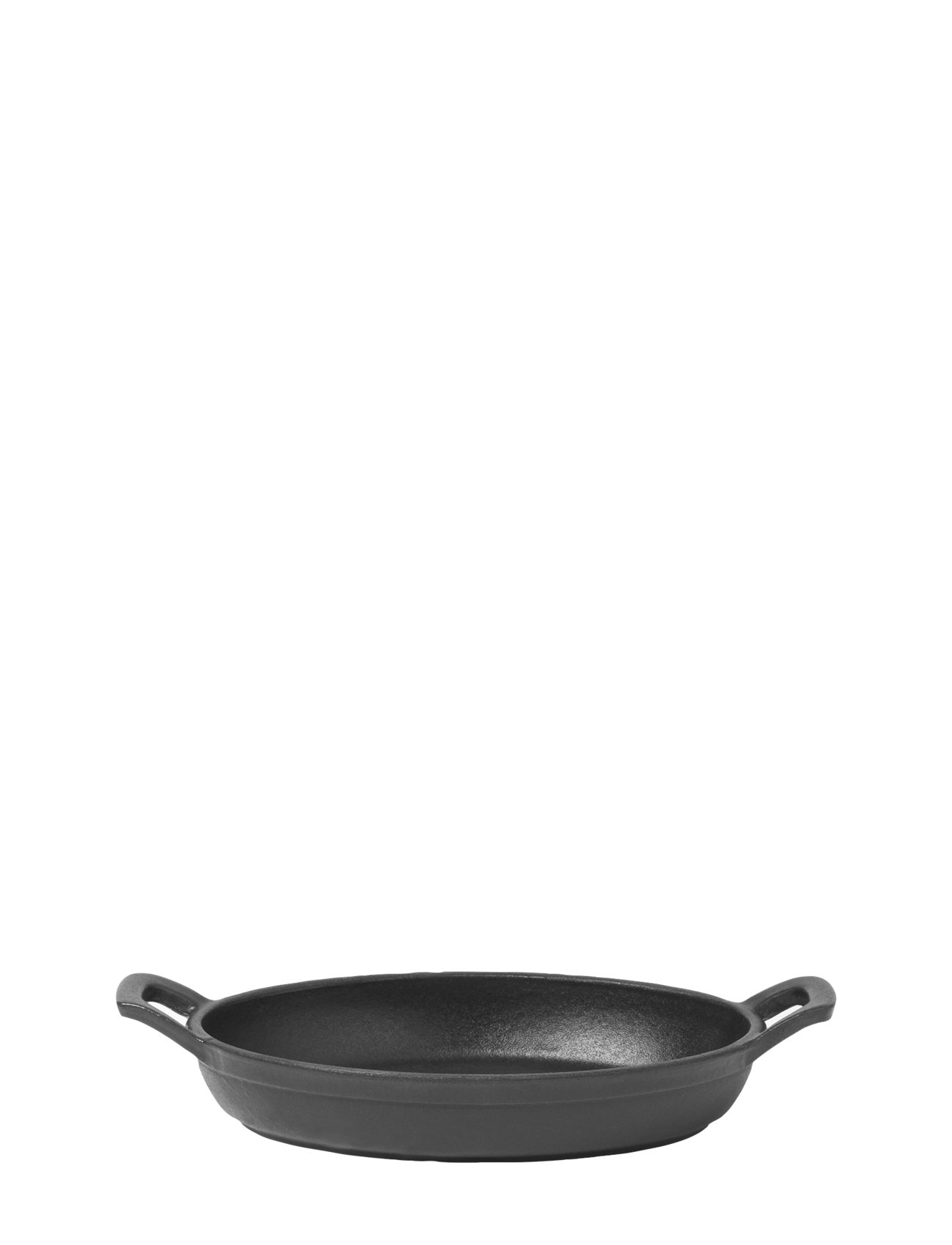 Pande Med 2 Greb Oval Garonne Mini 0,68 Liter 21 X 15 Cm Home Kitchen Pots & Pans Casserole Dishes Black Pillivuyt Gourmet