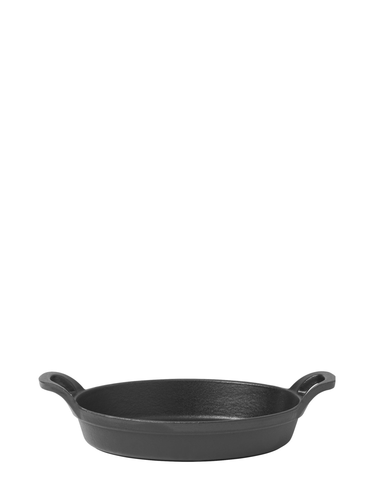 Pande Med 2 Greb Oval Garonne Mini 0,3 Liter 18 X 12 Cm Home Kitchen Pots & Pans Casserole Dishes Black Pillivuyt Gourmet
