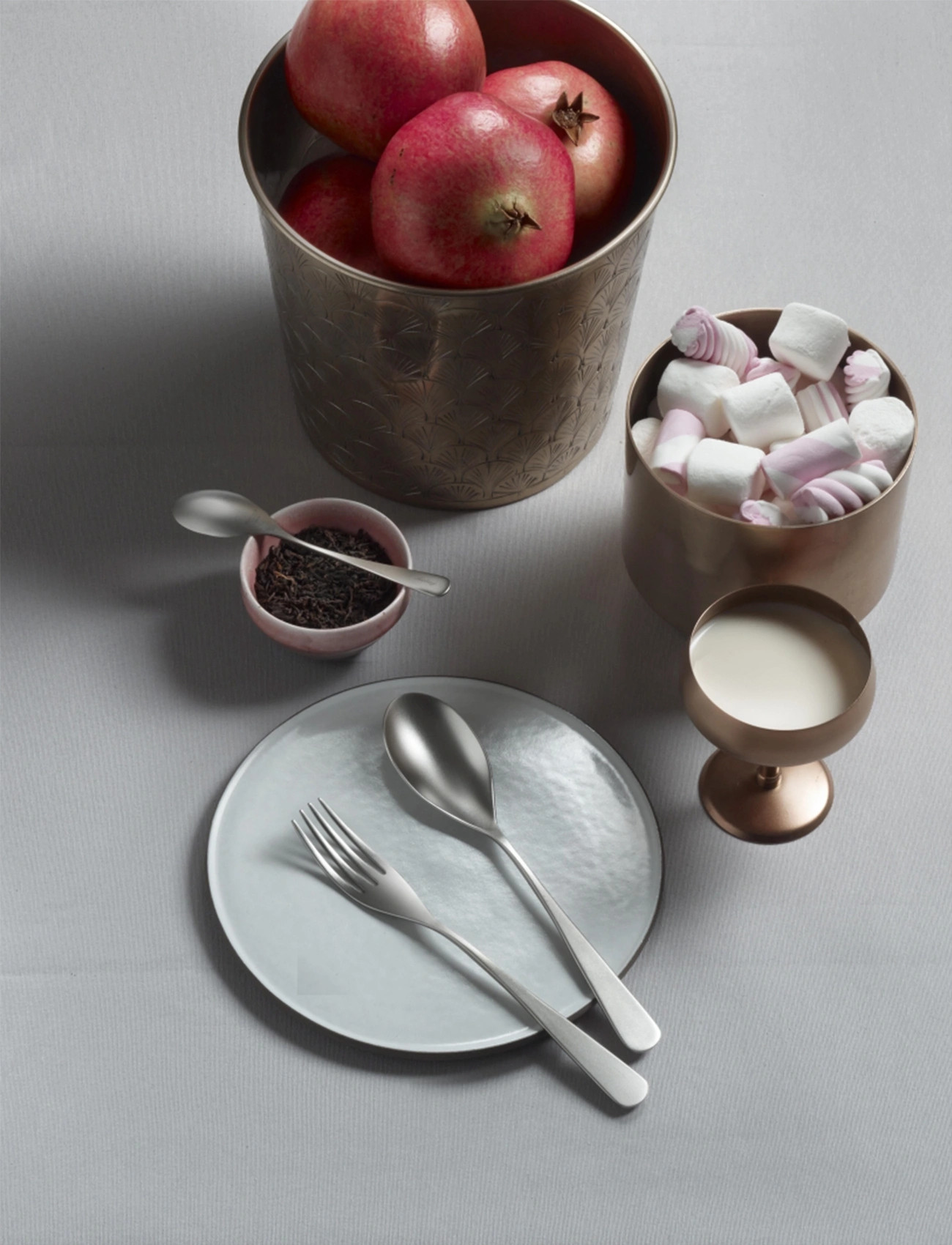 Pintinox Cutlery Set 24 Audrey Satin (Cb) Pintinox, One Size, Silver, Bestik > Bestiksæt, Unisex
