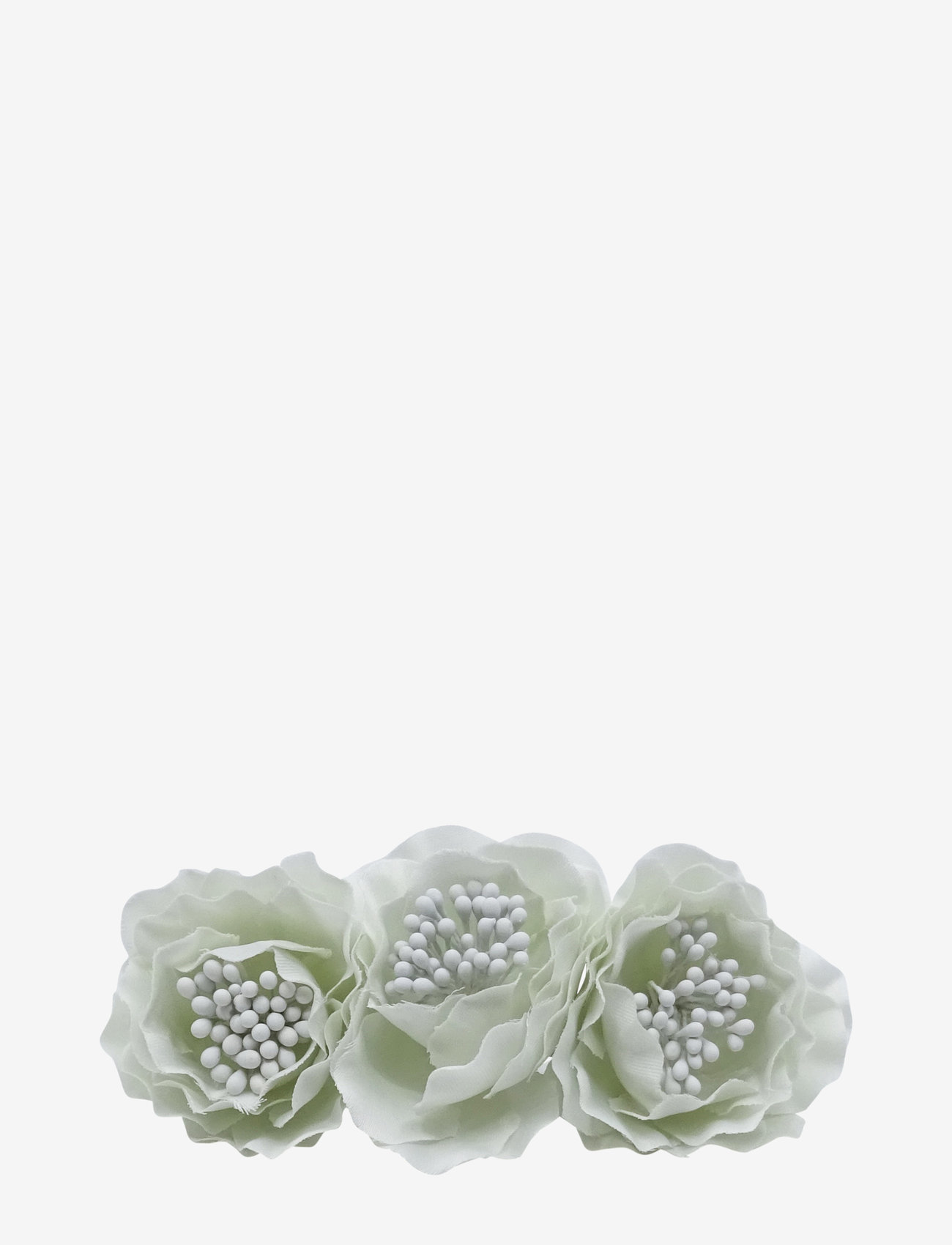 PIPOL'S BAZAAR - Triple Flower Barette White - haarspeldjes - white - 0