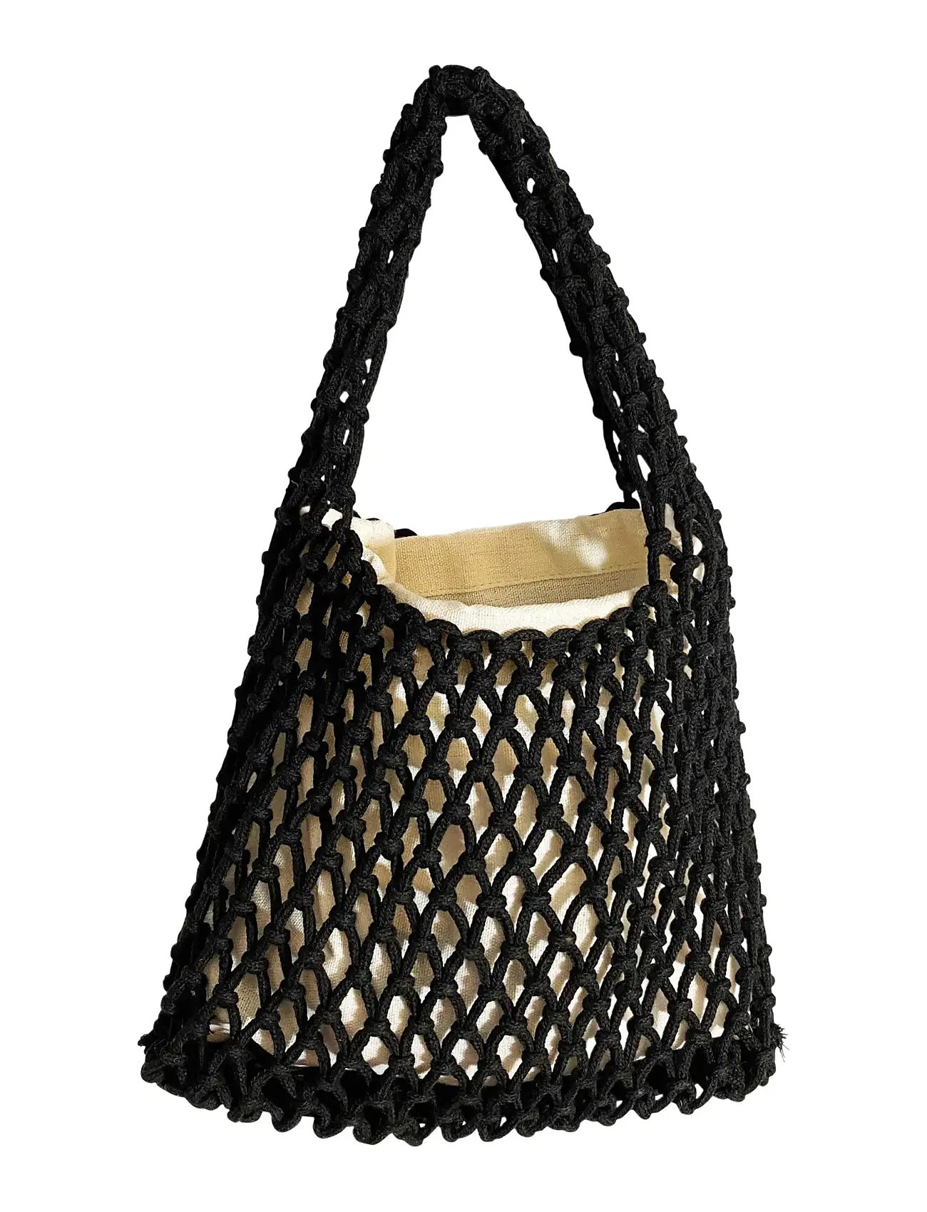 PIPOL'S BAZAAR Maria Net Tasche Schwarz Schwarz - One Size - Damen