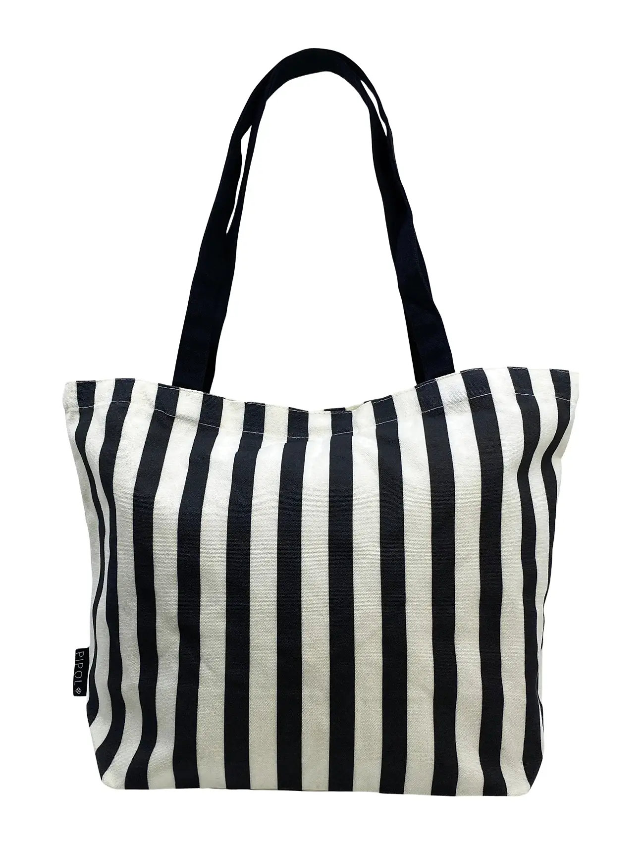 Pipol's Bazaar Maxime Holiday Bag Stripe Black, One Size, Black, Tasker > Shoppere, Dame