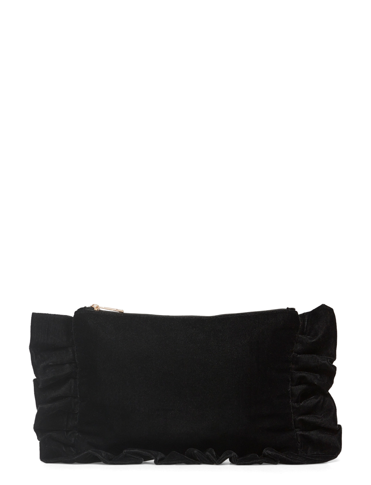 Pipol's Bazaar Velvet Clutch Dream Black, One Size, Black, Tasker > Clutches, Dame
