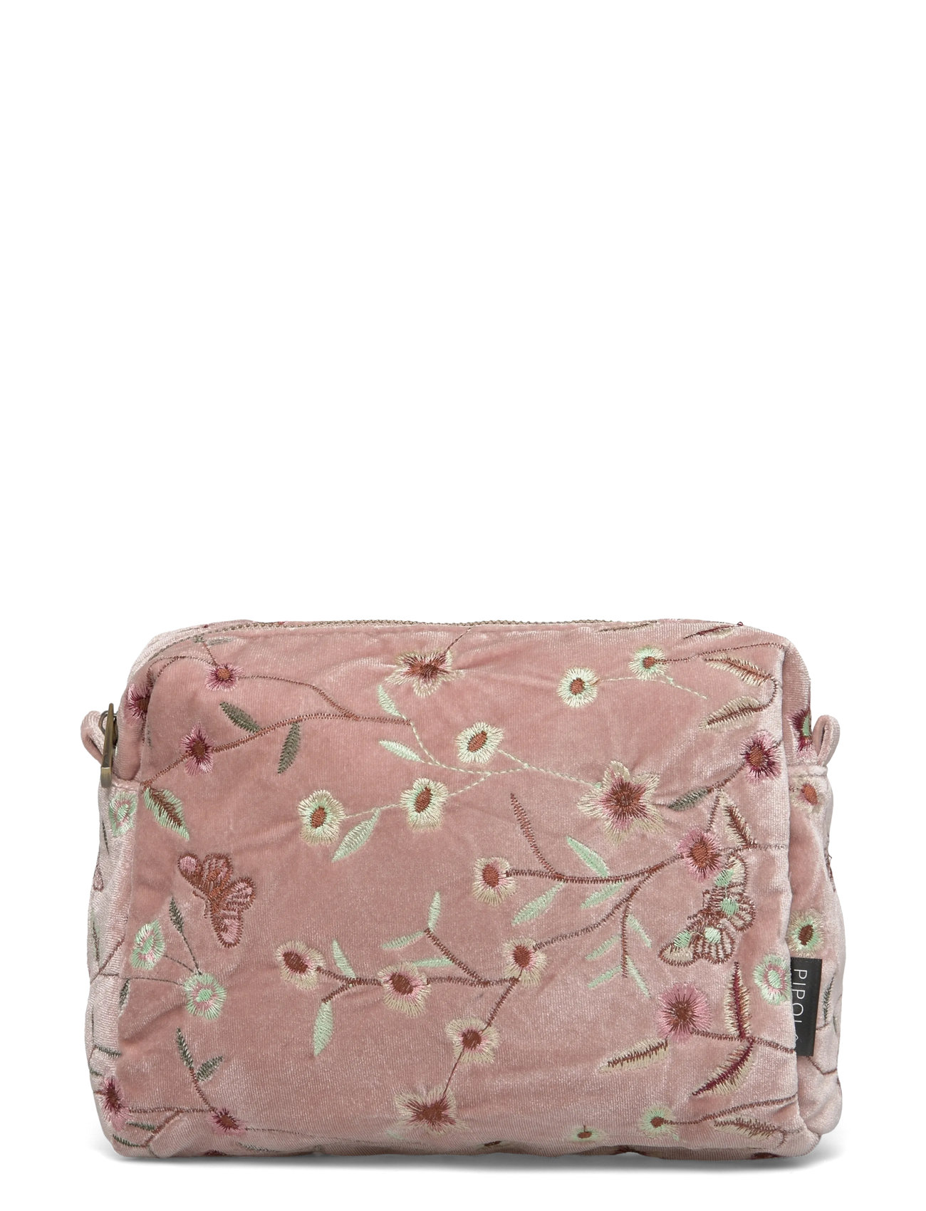 Pipol's Bazaar Garden Velvet Medium Cosmetic Pink, One Size, Pink, Tasker > Toilettasker, Dame